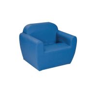Fauteuil d'allaitement coloris bleu