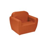 Fauteuil d'allaitement coloris orange