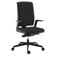 Fauteuil de bureau haut dossier tissu M1Tela Sokoa