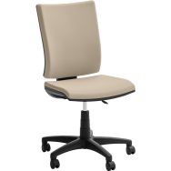 Fauteuil de bureau haut en tissu avec accoudoirs Optima - Quadrifoglio