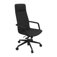 Fauteuil de direction Dièse pied noir Quadrifoglio