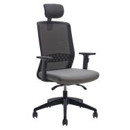 Fauteuil ergonomique RW242 assise couleur dossier résille noirBurocean