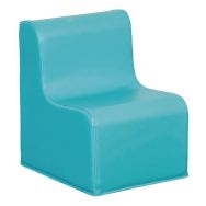 Fauteuil hauteur assise 32 cm - bleu