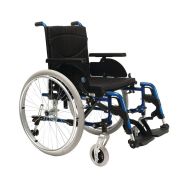 Fauteuil roulant pliable ECO bleu