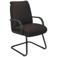 Fauteuil visiteur Nadir piètement luge