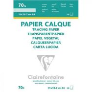 Feuille de papier calque 70 g (Bloc de 50)