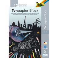 Feuille noire dessin 130g A3 recyclé (Bloc de 10)