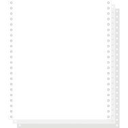Feuilles listing autocop. blanc 240x11 3plis bande détachable