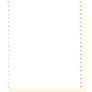 Feuilles listing autocop. blanc/jaune 240x11 2plis bande détachable