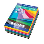Feuilles papier Dessin Couleur 185g - 12 couleurs - Fabriano