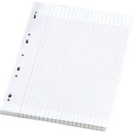 Feuillet recharge classeurs 200 pages A4 seyes blanc 90g (Etui de 100)