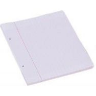 Feuillet recharge classeurs 90g 200 pages 17x22 cm seyes blanc (Etui de 100)