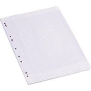 Feuillet recharge classeurs A4 seyes 100 pages blanc 90g NF 90 (Etui de 50)