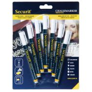 Feutre craie 1-2 mm blanc - Securit