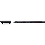 Feutre permanent pointe moyenne 1 mm Stabilo - noir
