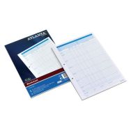 Fiche d'état de la semaine A4 : 50 feuilles: Atlanta (FSC)