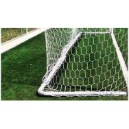 Filet de foot stade (box) hexagonale 4mm - blanc (l'unité)