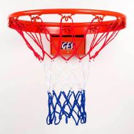 Filet de panier de basket tricolore