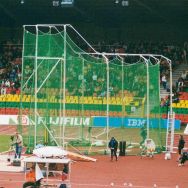 Filet de protection de cage de lancer de marteaux hauteur 7 m