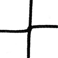 Filets but de hand - sans noeud - 5,0 mm - MS100 - noir