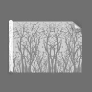 Film décoratif dépoli à arbres - Laize 152