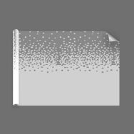 Film décoratif dépoli à motifs pixels dégressifs - Laize 152