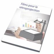 Film polyester pour rétroprojection (Boite de 50)