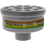 Filtre ABEK2 pas de vis universel - Portwest (Lot de 4)