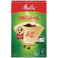 Filtre cornet papier brun boîte de 80 1x2 - Melitta