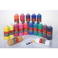 Flacon 1 litre gouache avec bec verseur - Pichon