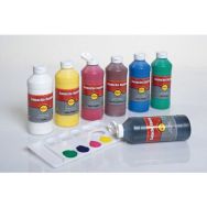 Flacon gouache liquide 500 ml pichon avec bec verseur - blanc