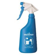 Flacon spray vide 650 mL pour vitre - Bleu