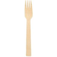 Fourchette en bambou - Lot de 100 - 17 cm