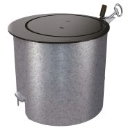 Fourreau verrouillable pour bornes acier - Procity