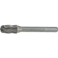 Fraise carbure cylindrique bout rond coupe aluminium - Norton