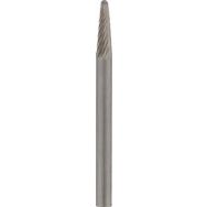 Fraise en carbure de tungstene diamètre 3,2 mm bout pointu