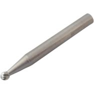 Fraise tige Ø6x55mm HSS spherique bout arrondi - 4x3 mm