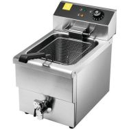 Friteuse électrique à cuve emboutie - 8 L