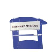 Fronton pour pupitre design - 57/13 cm