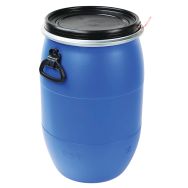 Fût 30 à 220L à ouverture totale homologué UN - Bleu