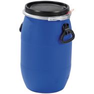 Fût à ouverture totale homologué UN Bleu 30L