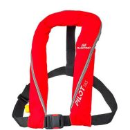 Gilet gonflable PILOT 165 ZIP AUTO rouge