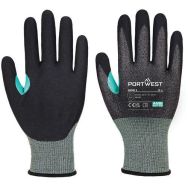 Gants CS anti coupure nitrile E18 - Noir - M