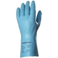 Gants Eurochem L5210 coton enduit latex bleu - Coverguard