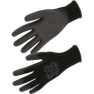 Gants PU support polyester sans couture jauge 13 t 6 - Singer - Lot de 10