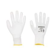 Gants Perfect Poly White -Taille 7 - Blanc