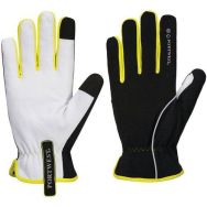 Gants anti froid hiver PW3 - Noir/Jaune - L