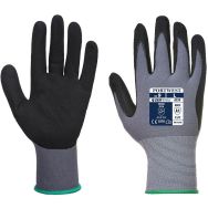 Gants de travail dermiflex-L-Noir (12 paires)