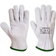 Gants de travail driver cuir oves-XL-Gris (12 paires)