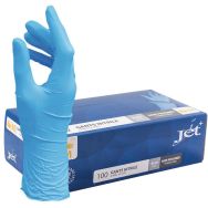 Gants jetables nitrile bleu non poudré - Boîte de 100 - MP Hygiène